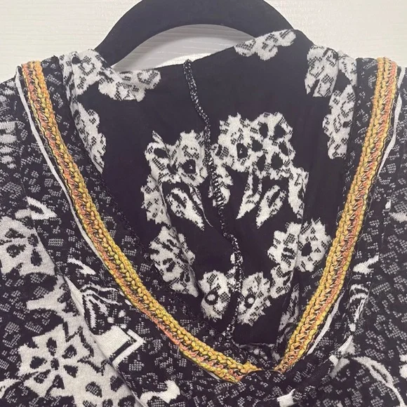 Free People Monochrome Patterned Sweater - Picture 6 of 6